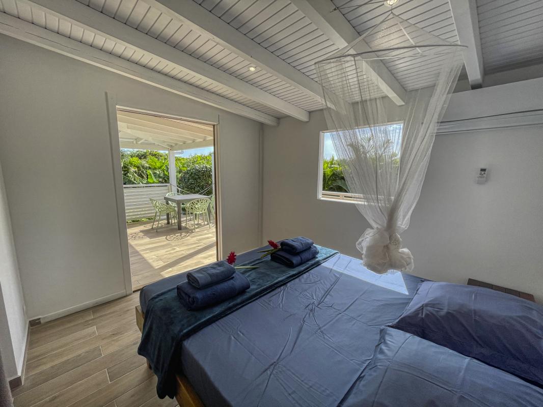 Location villa 5 chambres Saint François Guadeloupe-chambre bungalow