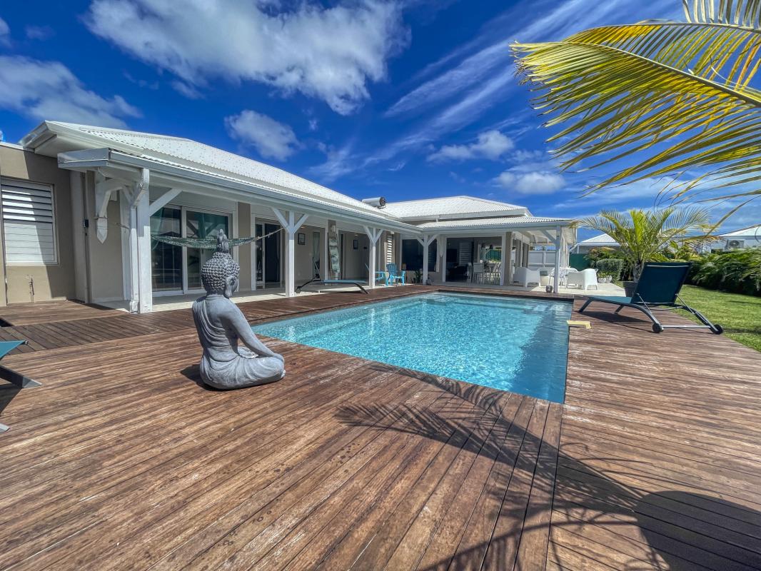 Location Villa St François Guadeloupe__piscine