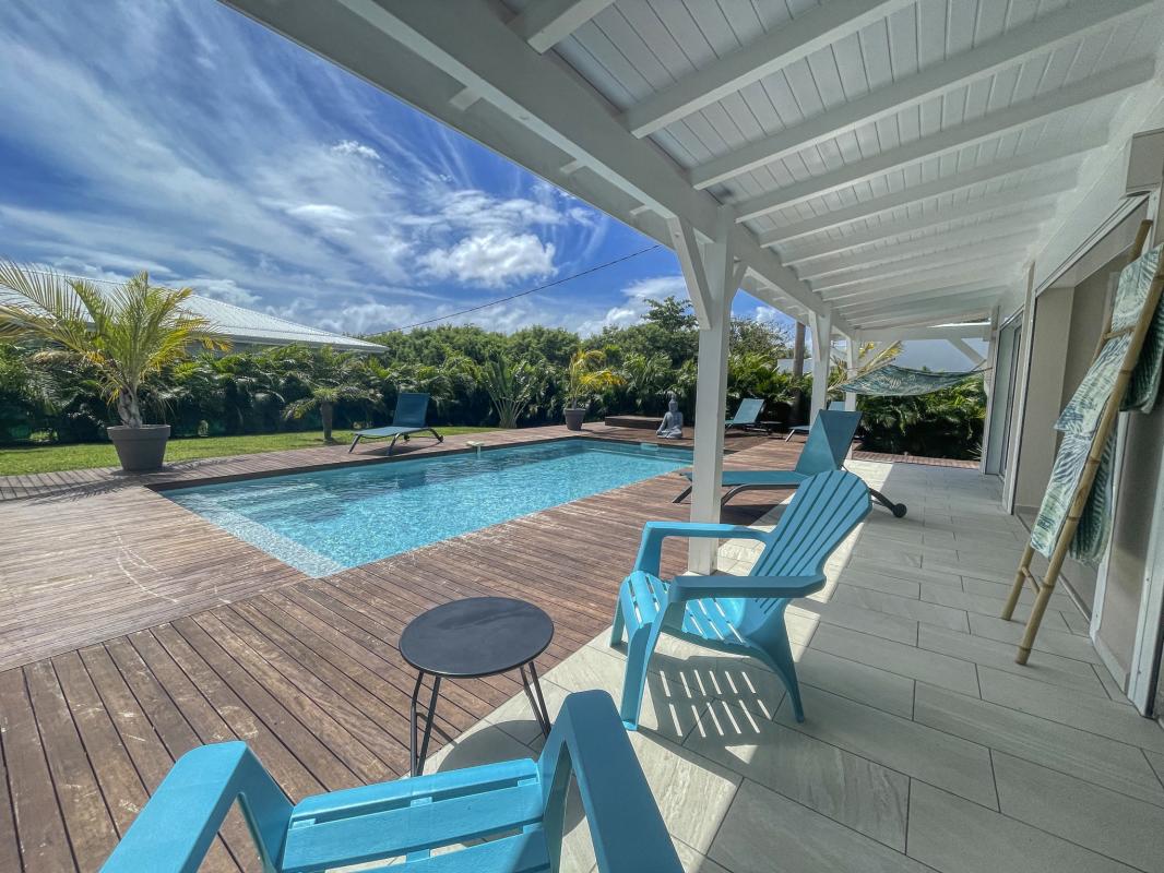 Location Villa St François Guadeloupe__piscine