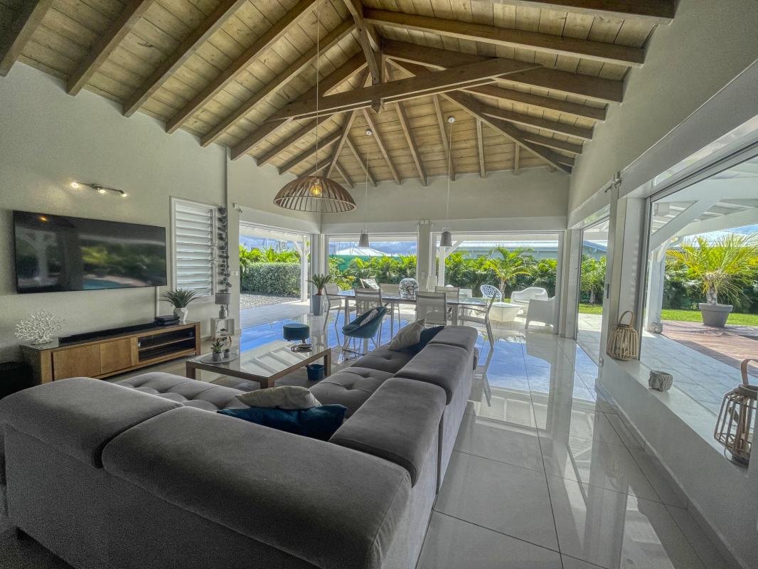 Location Villa St François Guadeloupe__salon