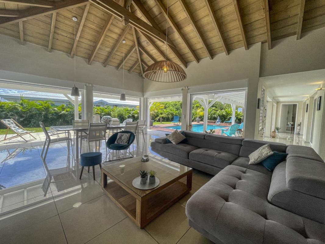 Location Villa St François Guadeloupe__salon