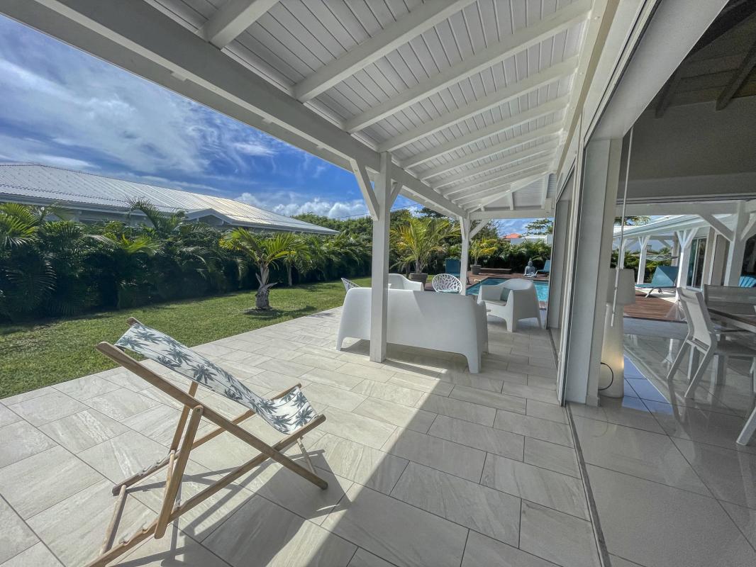 Location Villa St François Guadeloupe__terrasse