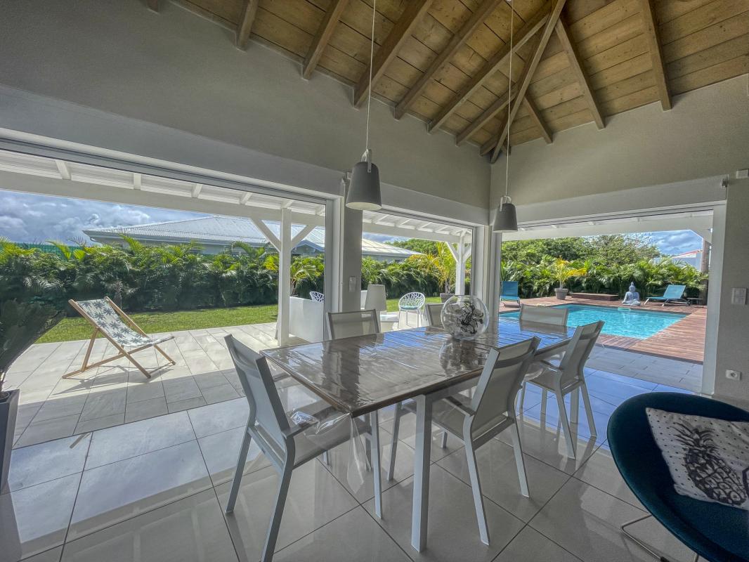 Location Villa St François Guadeloupe__terrasse