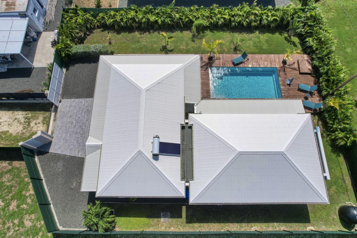 Location Villa St François Guadeloupe__vue du ciel