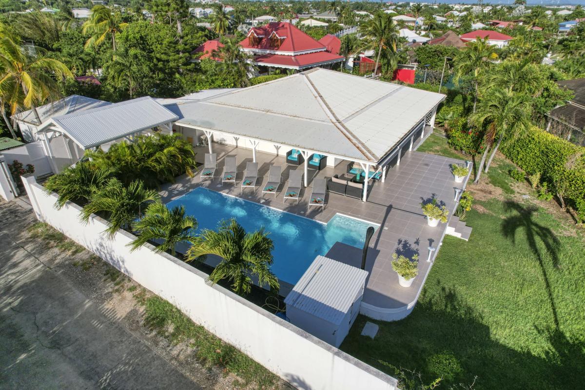 Villa à louer Saint François Guadeloupe__drone
