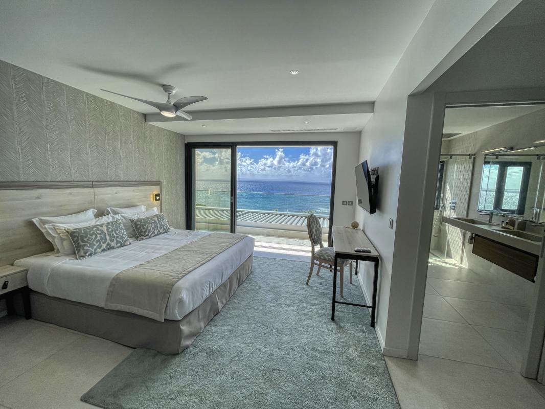 Saint François Guadeloupe location villa vue mer__chambre d