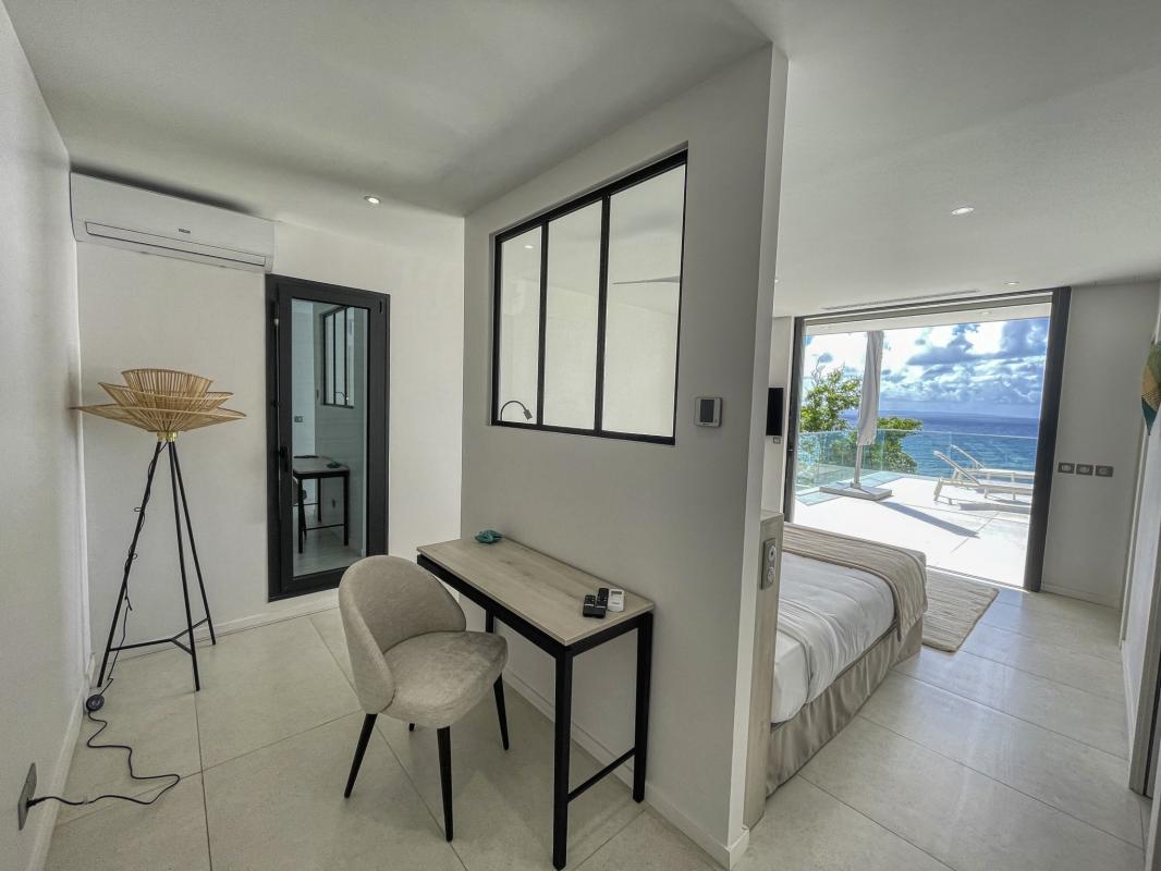 Saint François Guadeloupe location villa vue mer__chambre rdc