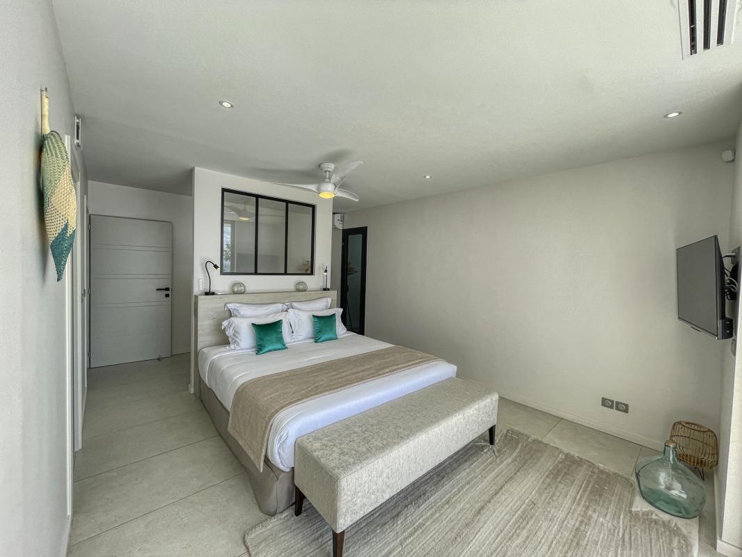 Saint François Guadeloupe location villa vue mer__chambre rdc