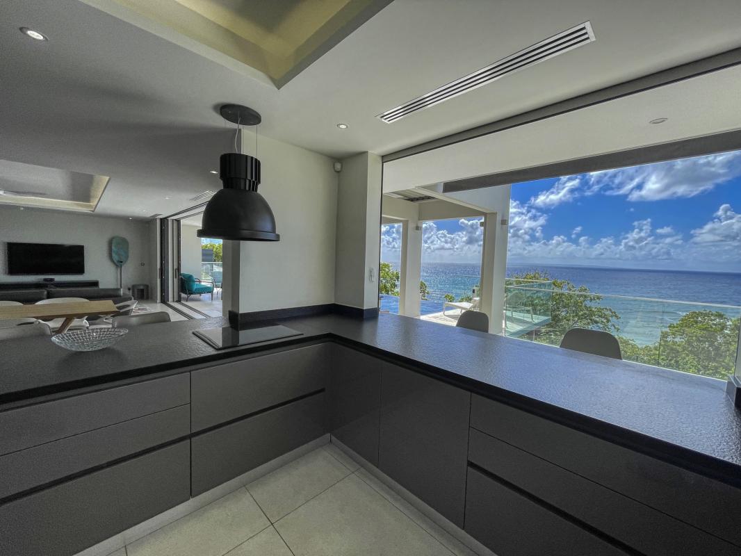 Saint François Guadeloupe location villa vue mer__cuisine