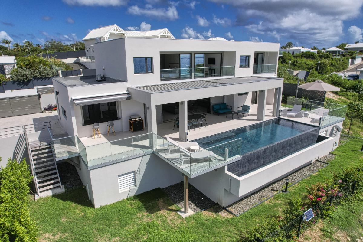 Saint François Guadeloupe location villa vue mer__drone