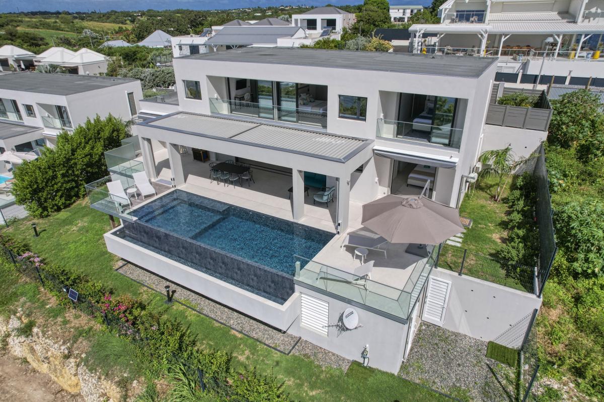 Saint François Guadeloupe location villa vue mer__drone