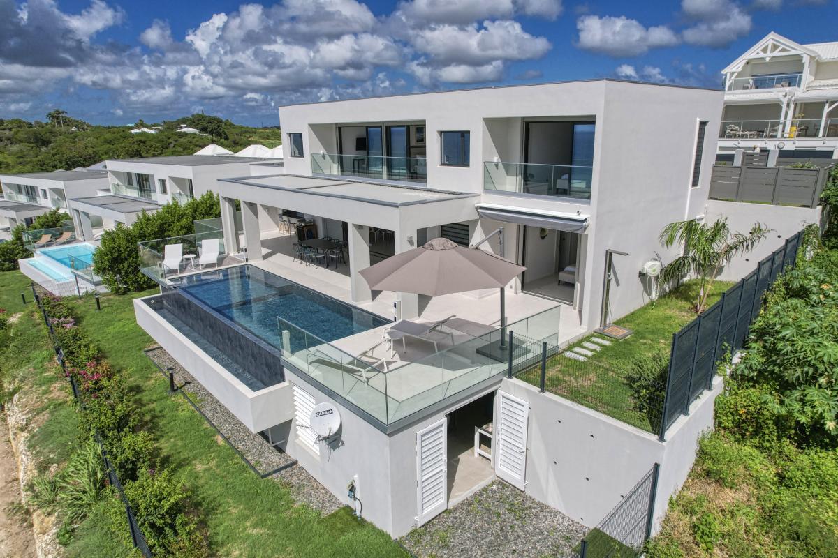 Saint François Guadeloupe location villa vue mer__drone