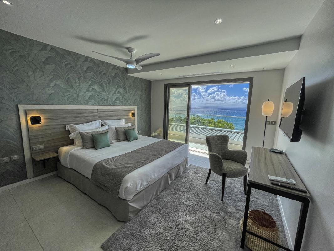 Guadeloupe Saint François location villa vue mer__chambre d