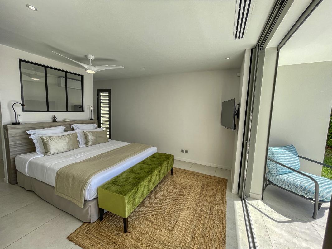 Guadeloupe Saint François location villa vue mer__chambre rdc