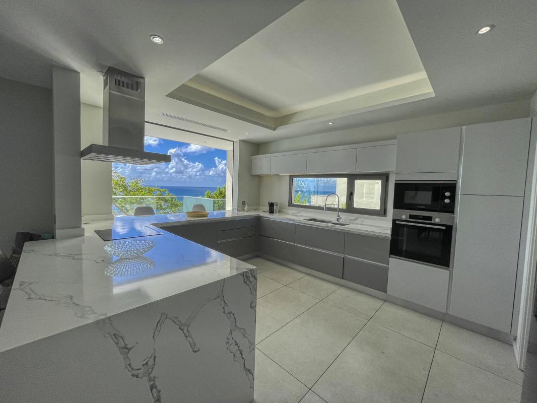 Guadeloupe Saint François location villa vue mer__cuisne