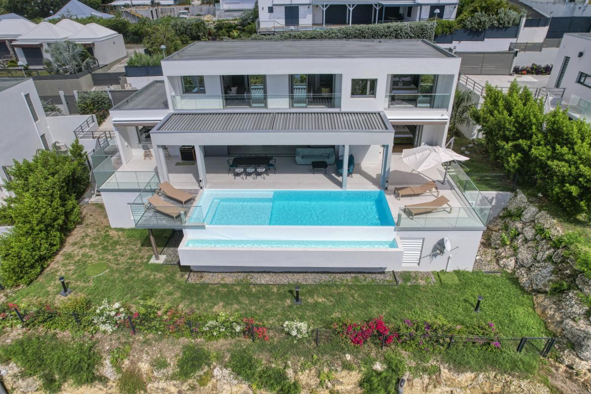 Guadeloupe Saint François location villa vue mer__drone