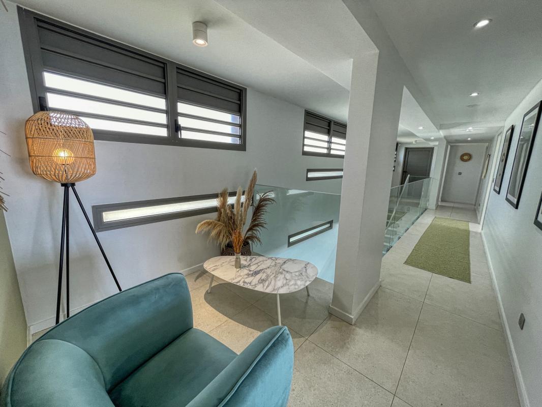 Guadeloupe Saint François location villa vue mer__étage