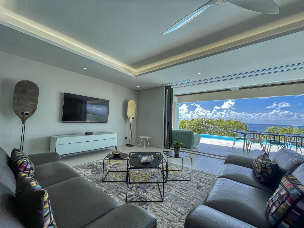 Guadeloupe Saint François location villa vue mer__sejour