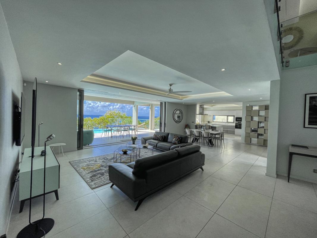 Guadeloupe Saint François location villa vue mer__sejour