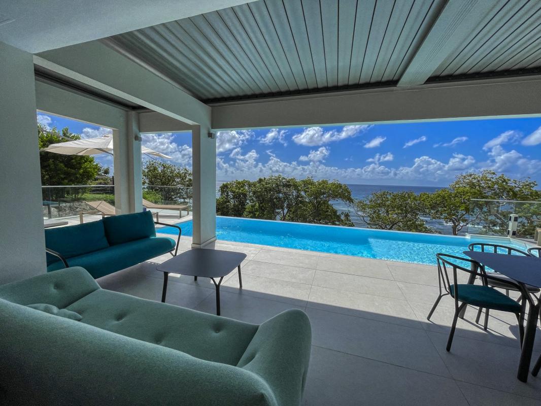Guadeloupe Saint François location villa vue mer__terrasse