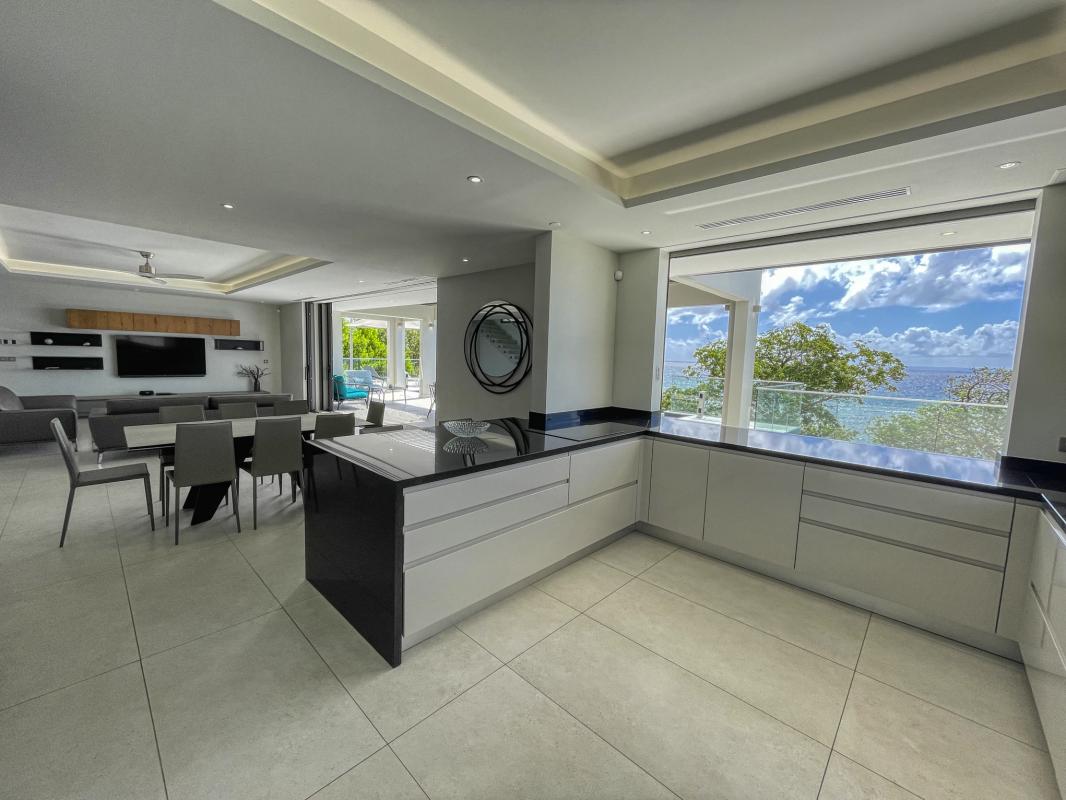 Guadeloupe Saint François location villa vue mer__cuisine