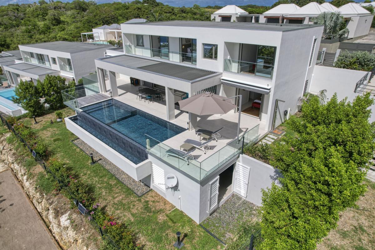 Guadeloupe Saint François location villa vue mer__drone