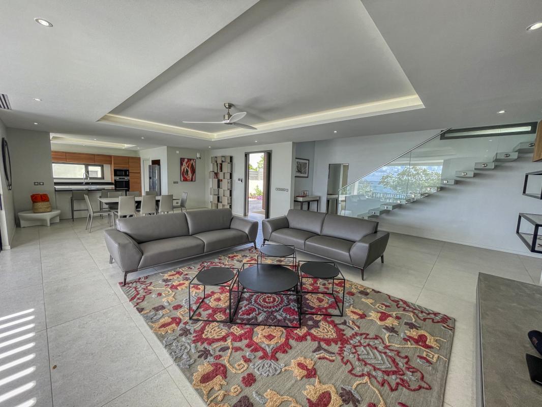 Guadeloupe Saint François location villa vue mer__sejour