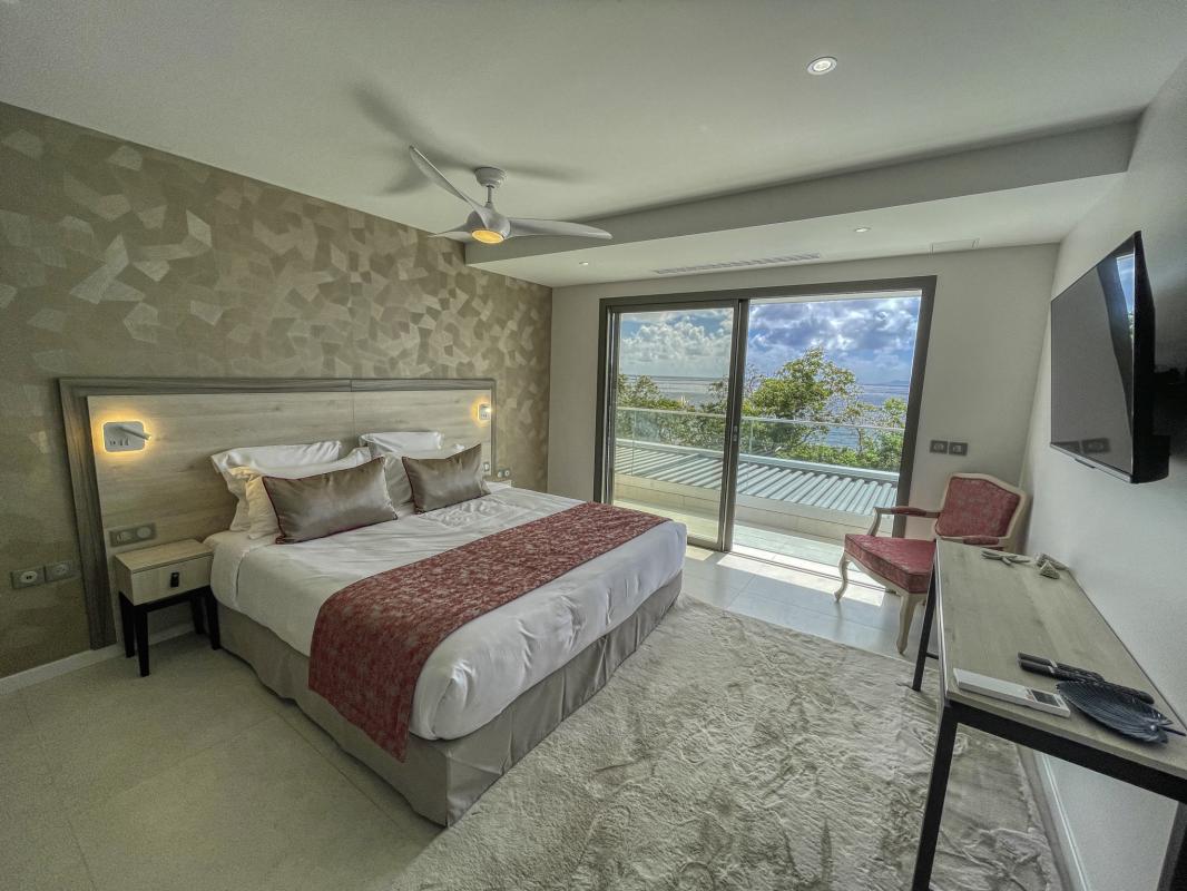 Guadeloupe Saint François location villa vue mer__chambre d