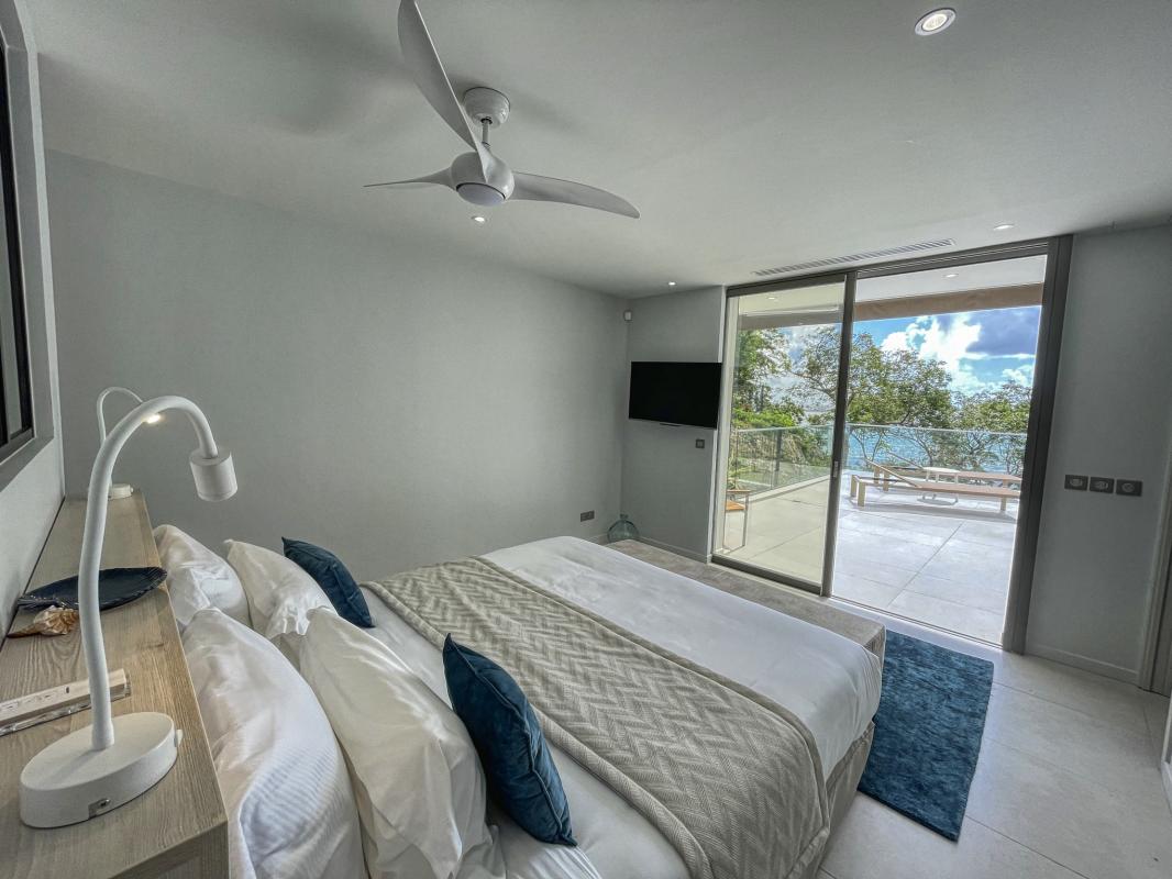 Guadeloupe Saint François location villa vue mer__chambre rdc