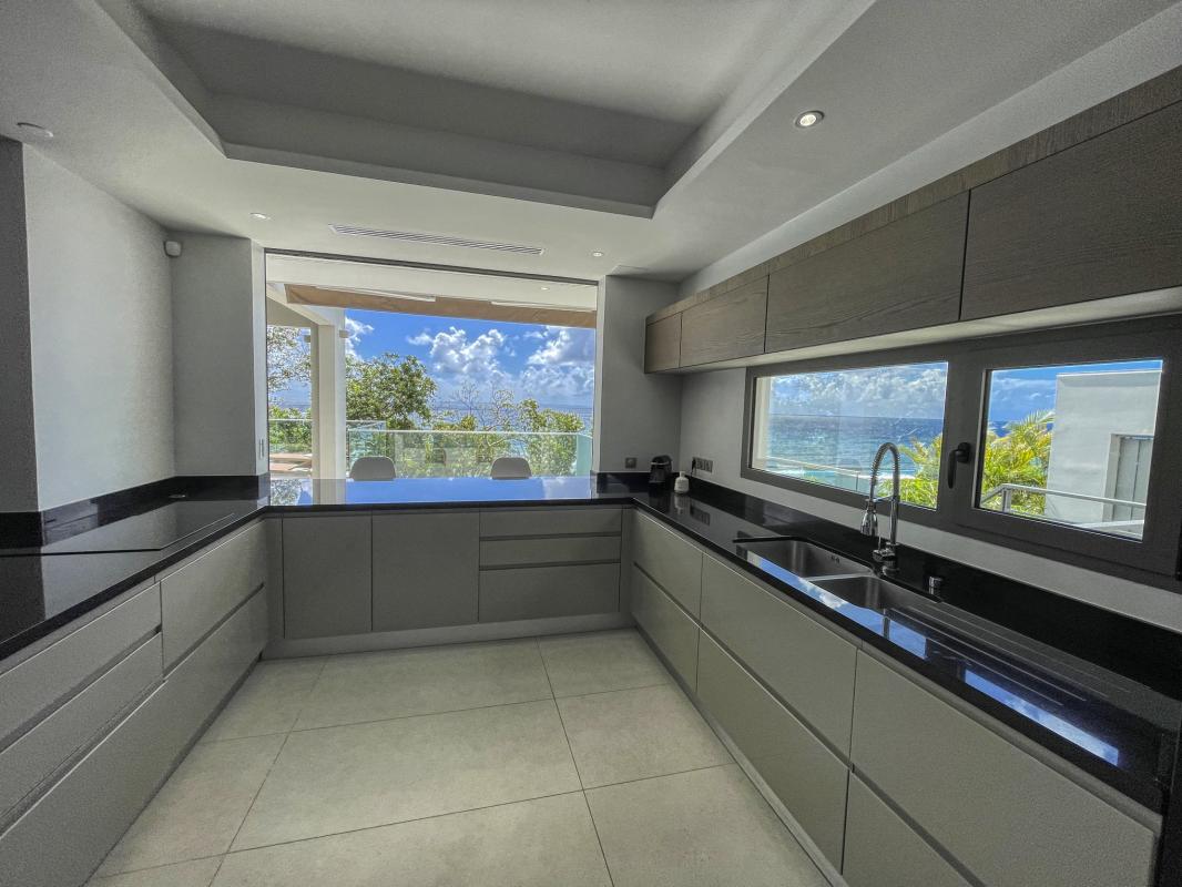 Guadeloupe Saint François location villa vue mer__cuisine