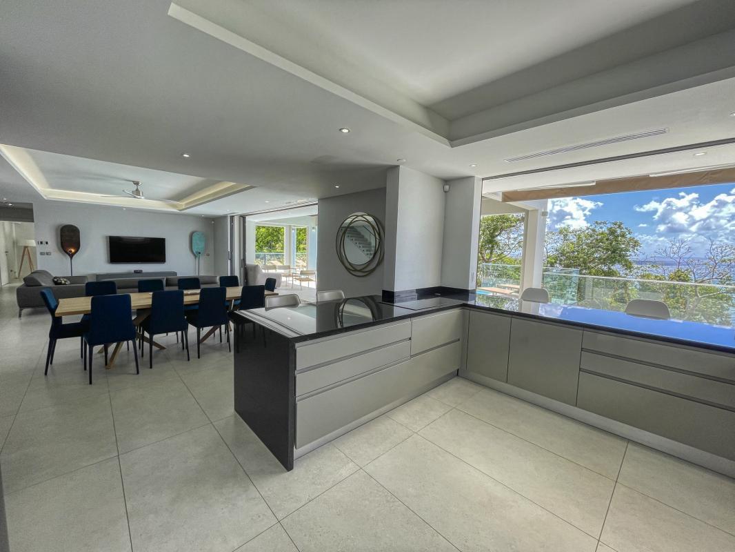 Guadeloupe Saint François location villa vue mer__cuisine