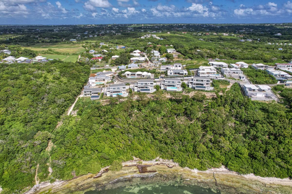 Guadeloupe Saint François location villa vue mer__drone