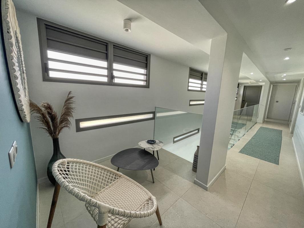 Guadeloupe Saint François location villa vue mer__étage