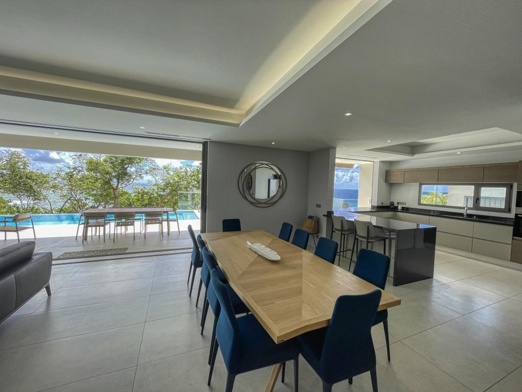 Guadeloupe Saint François location villa vue mer__sejour