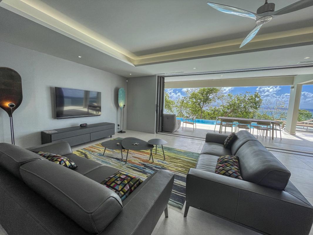 Guadeloupe Saint François location villa vue mer__sejour
