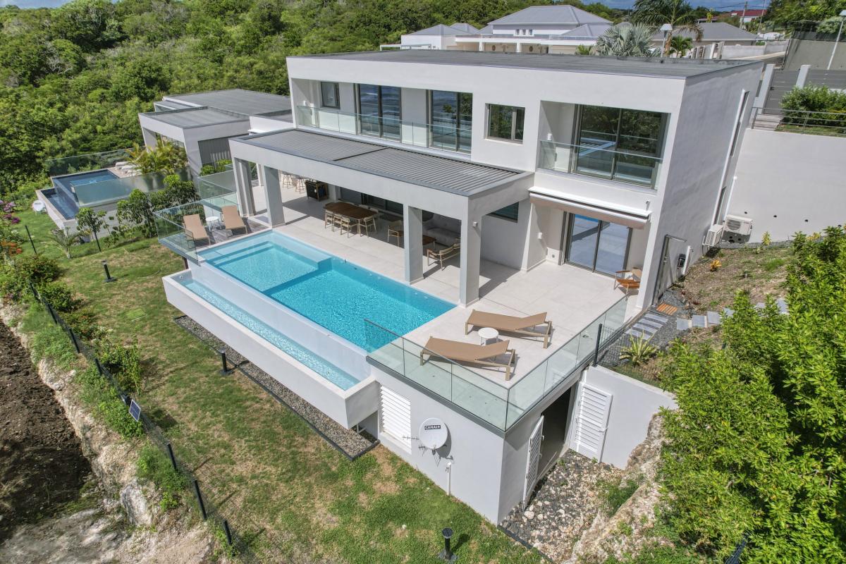 Guadeloupe Saint François location villa vue mer__vue ensemble