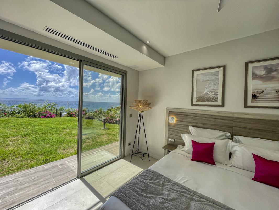 Guadeloupe Saint François location villa vue mer__chambre bas