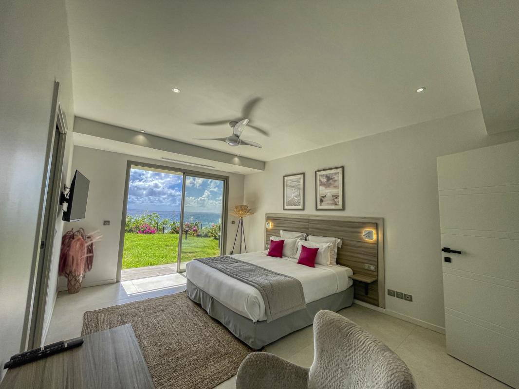 Guadeloupe Saint François location villa vue mer__chambre sous sol