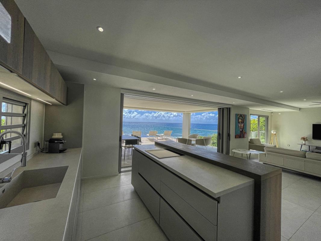 Guadeloupe Saint François location villa vue mer__cuisine