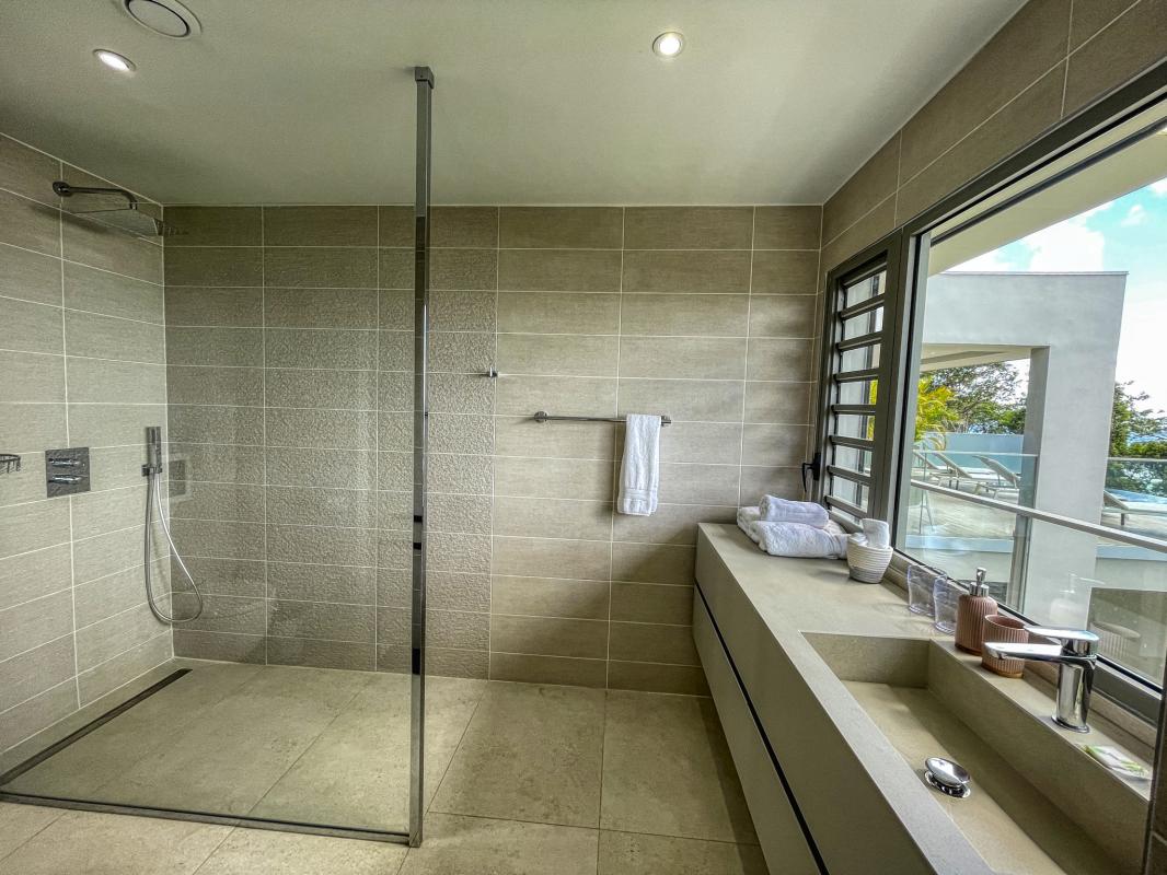 Guadeloupe Saint François location villa vue mer__sdd etage