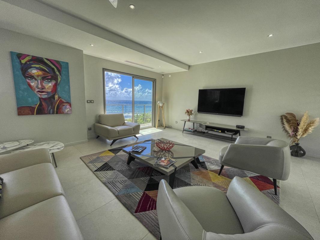 Guadeloupe Saint François location villa vue mer__sejour