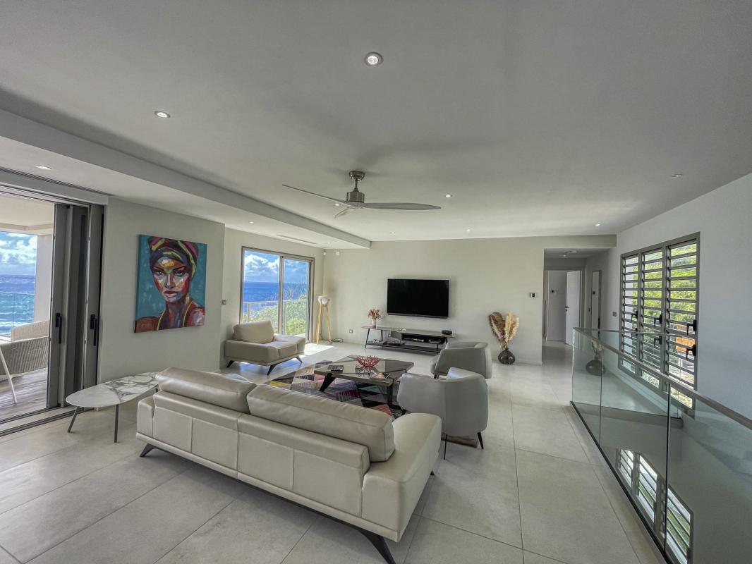 Guadeloupe Saint François location villa vue mer__sejour