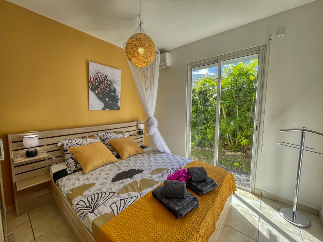 Location Villa 3 chambres Saint François Guadeloupe-chambre