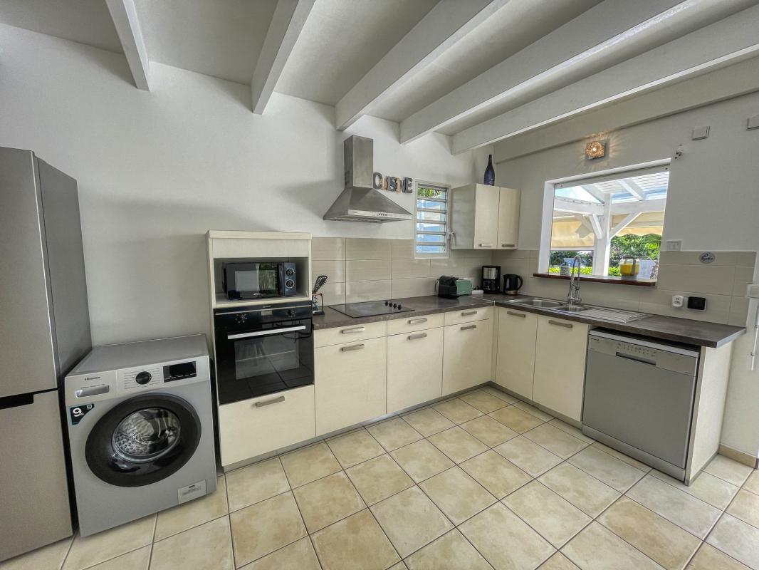 Location Villa 3 chambres Saint François Guadeloupe-cuisine