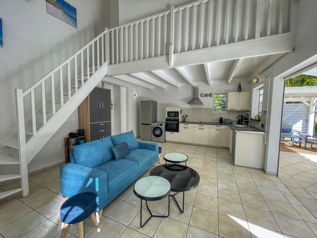 Location Villa 3 chambres Saint François Guadeloupe-sejour