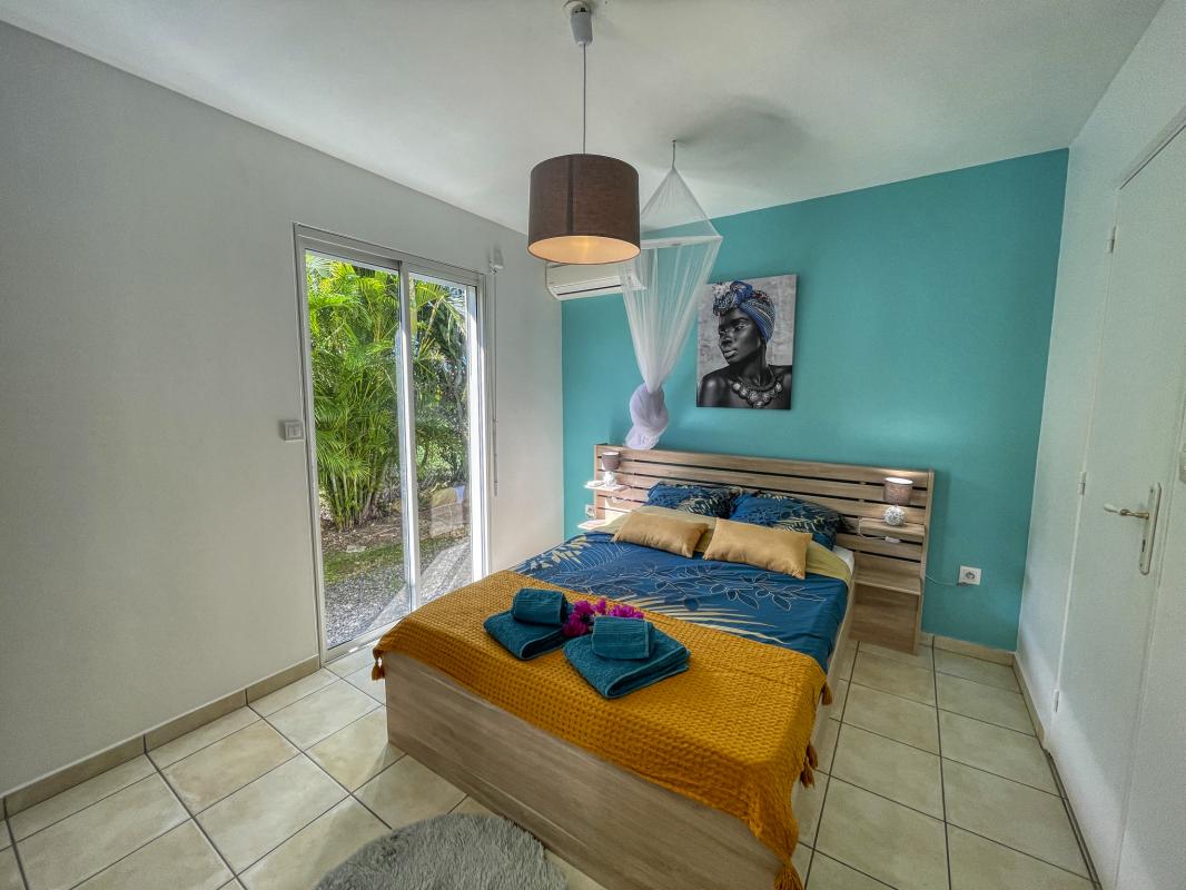 Location Villa 3 chambres Saint François Guadeloupe-suite parentale