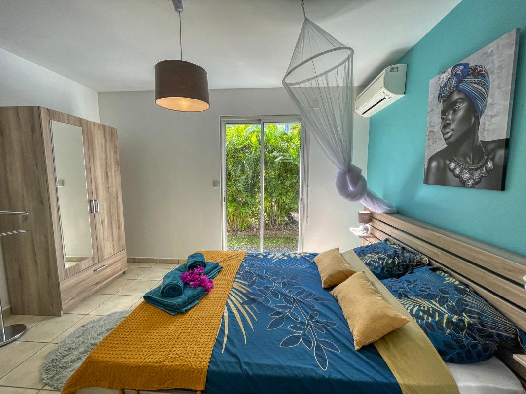 Location Villa 3 chambres Saint François Guadeloupe-suite parentale