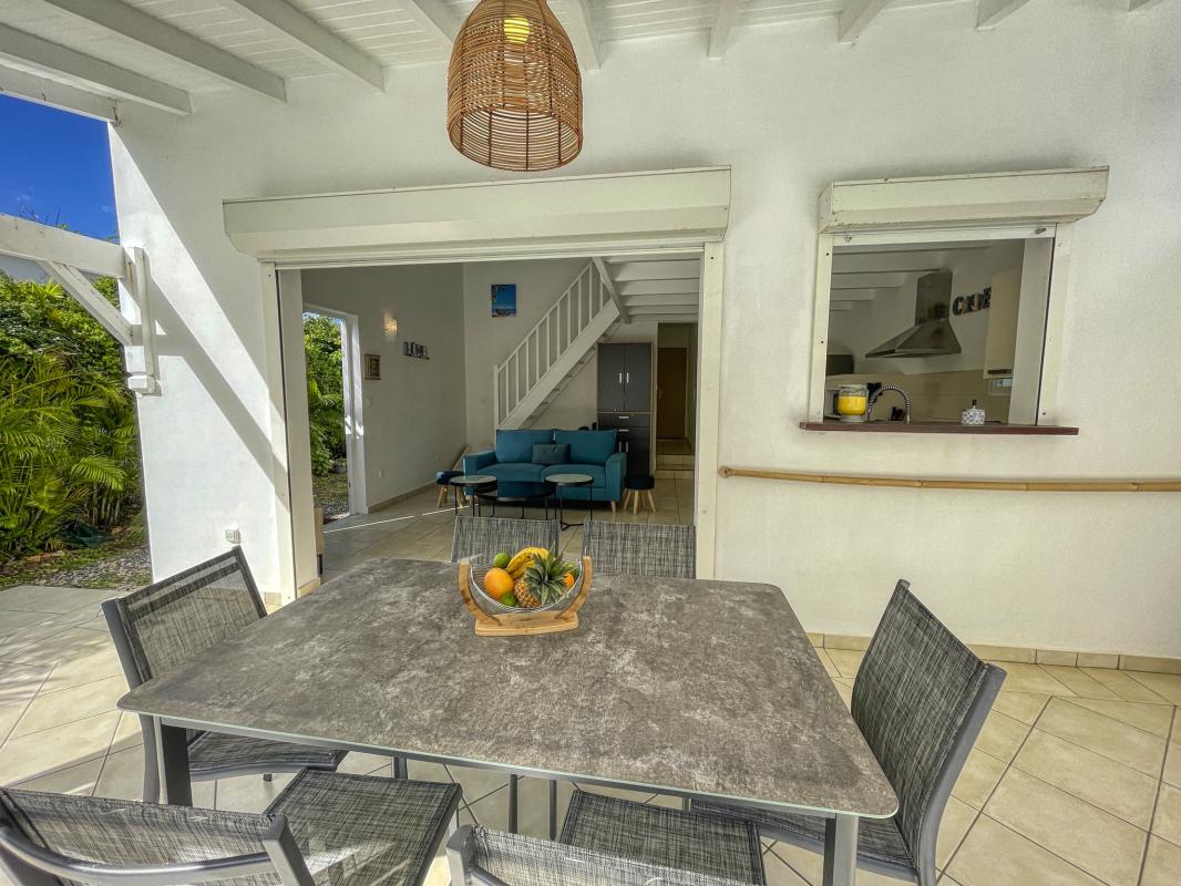 Location Villa 3 chambres Saint François Guadeloupe-terrasse