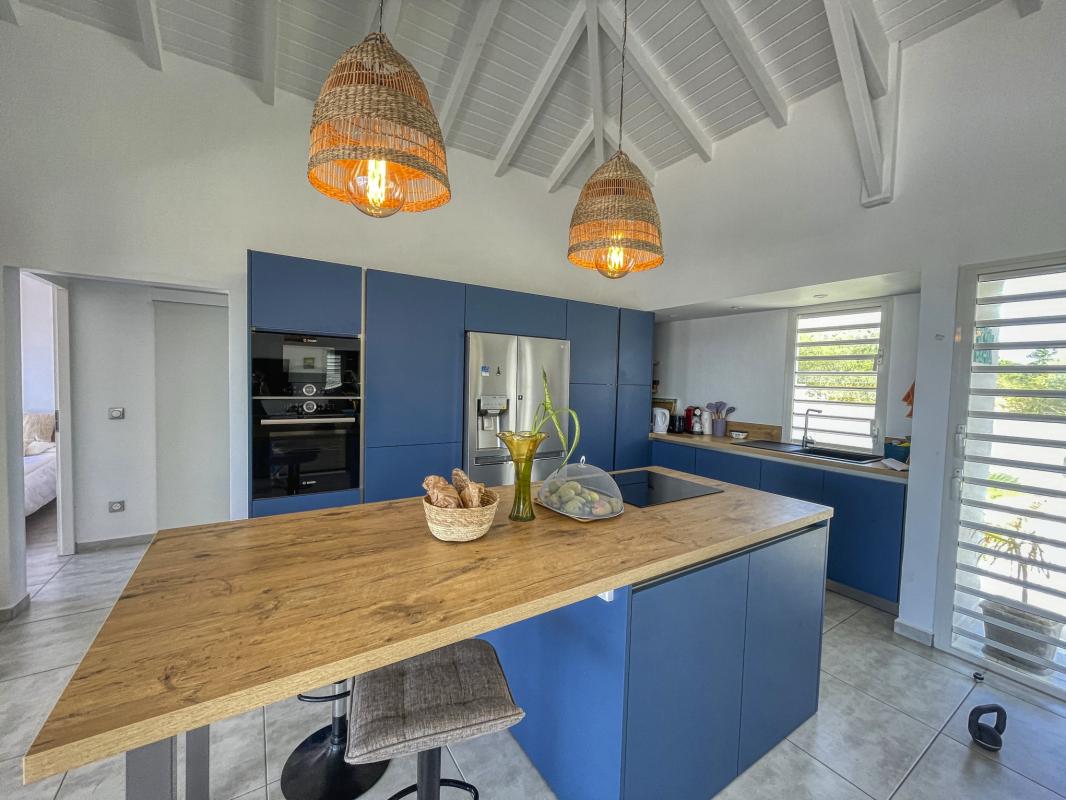 Villa vue mer exceptionnelle à Saint François Guadeloupe-cuisine