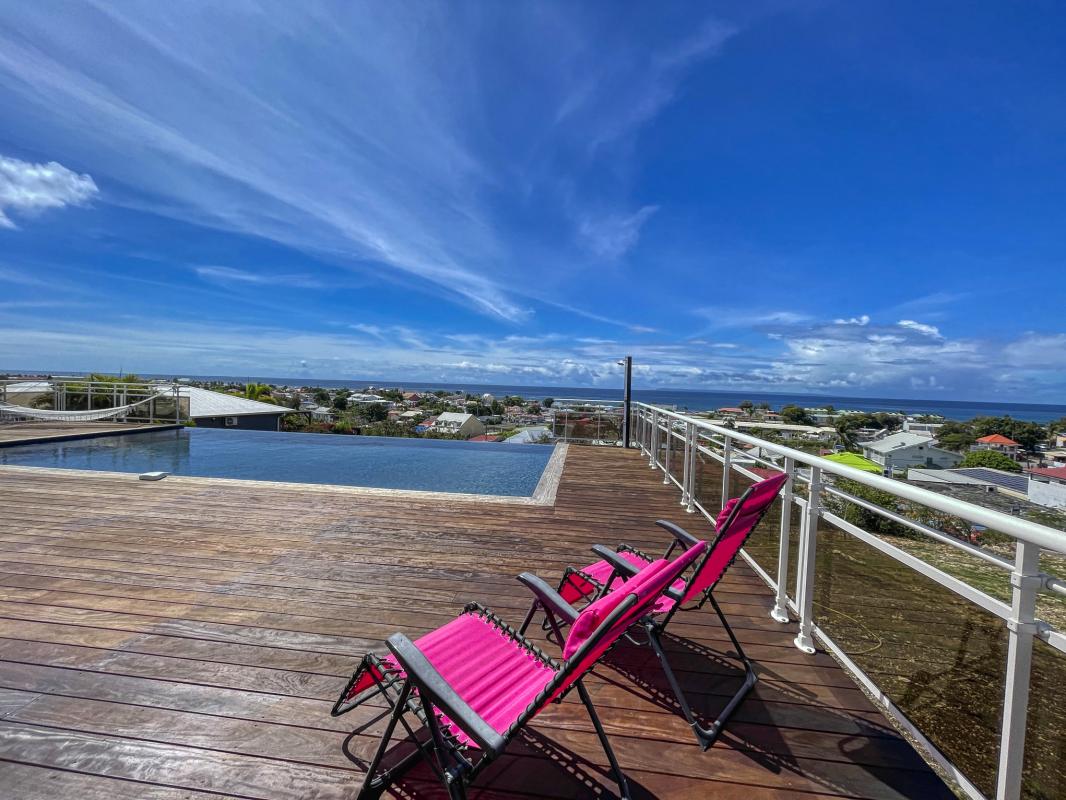 Villa vue mer exceptionnelle à Saint François Guadeloupe-vue mer